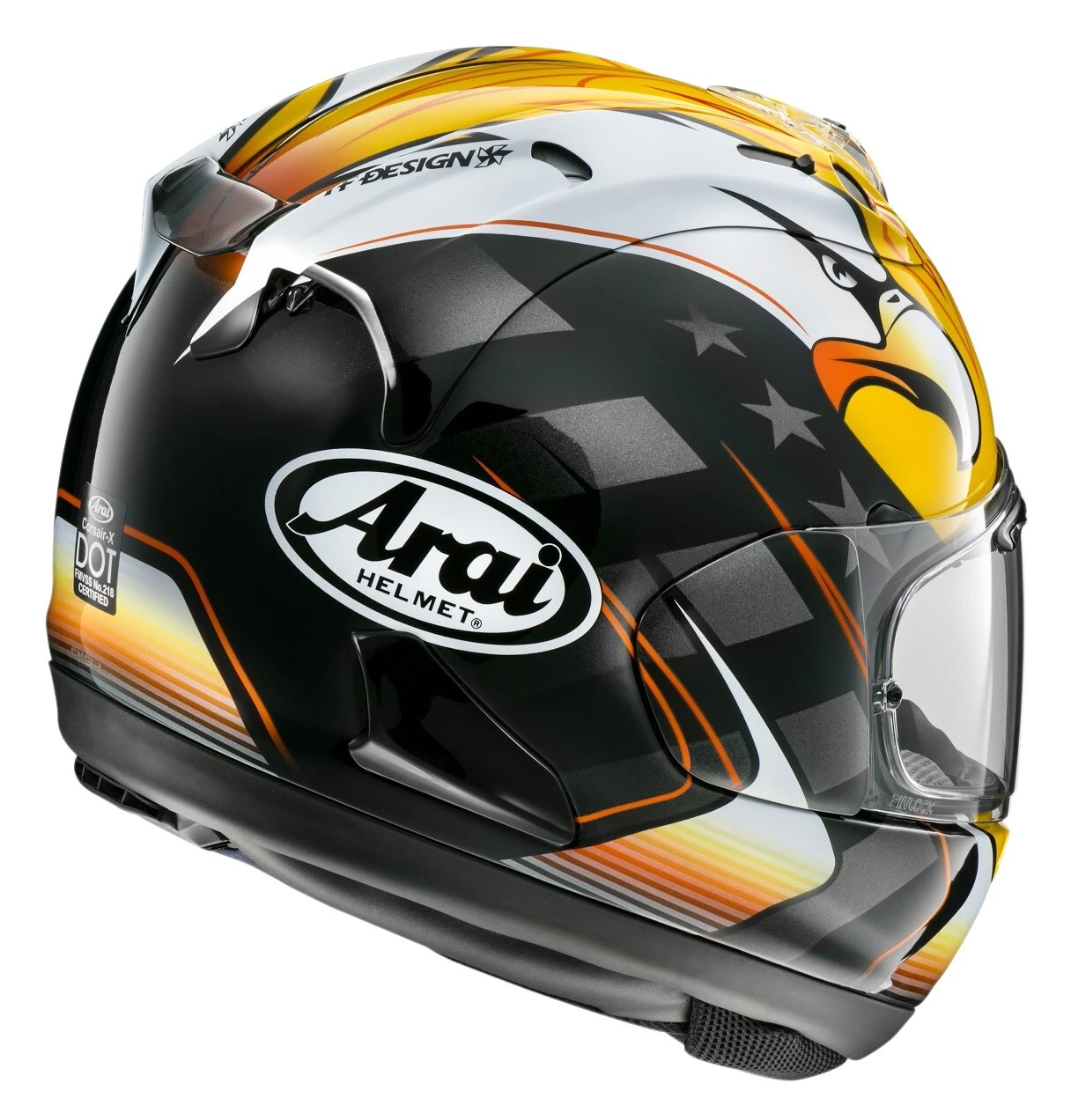 Arai Corsair X KR-2 Helmet 5 Arai Corsair X KR-2 Helmet - Image 3