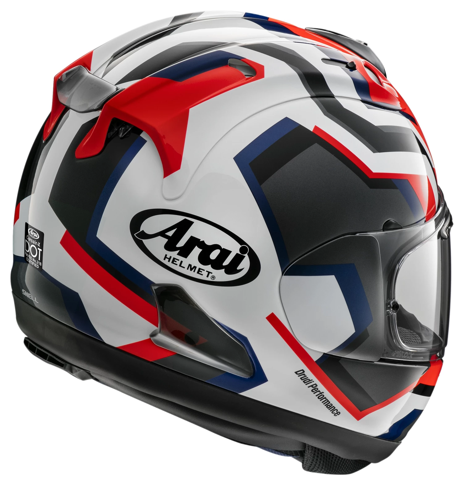 Arai Corsair-X RSW Trico Helmet 6 Arai Corsair-X RSW Trico Helmet - Image 4