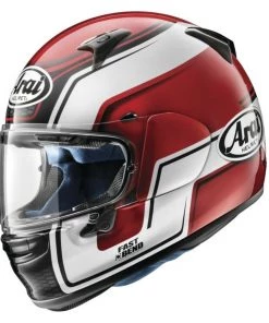 Arai Regent-X Bend Helmet -Arai Helmets shop arai regent x bend helmet red 2
