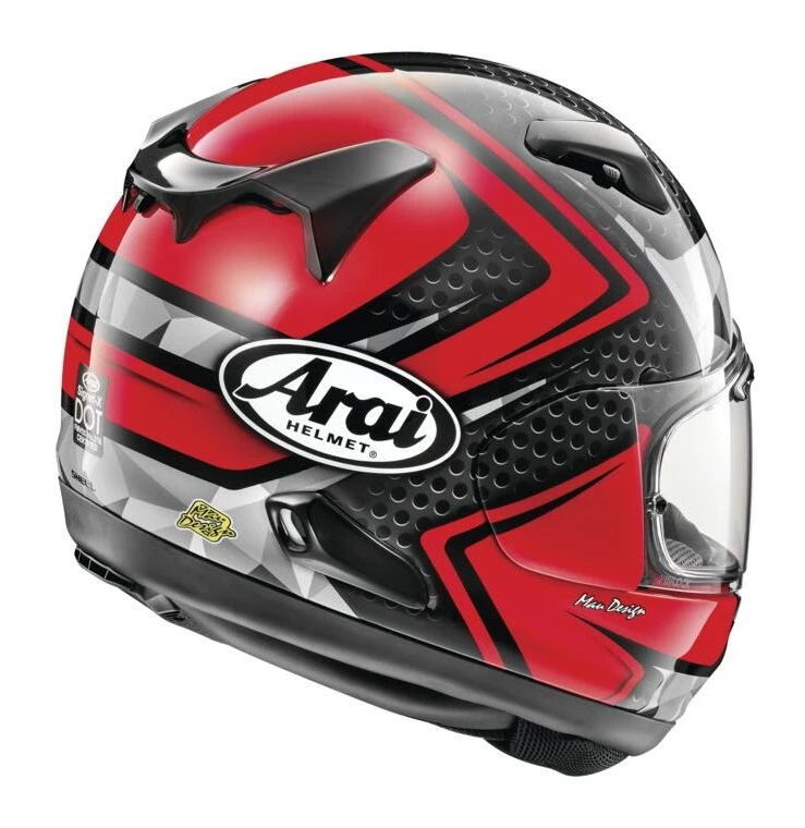 Arai Signet-X Dyno Helmet Black/Red / XS [Open Box] - Image 4