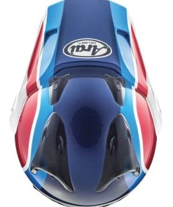 Arai XD-4 Africa Twin Helmet -Arai Helmets shop arai xd4 africa twin helmet blue red white 8