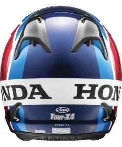 Arai XD-4 Africa Twin Helmet -Arai Helmets shop arai xd4 africa twin helmet blue red white 9